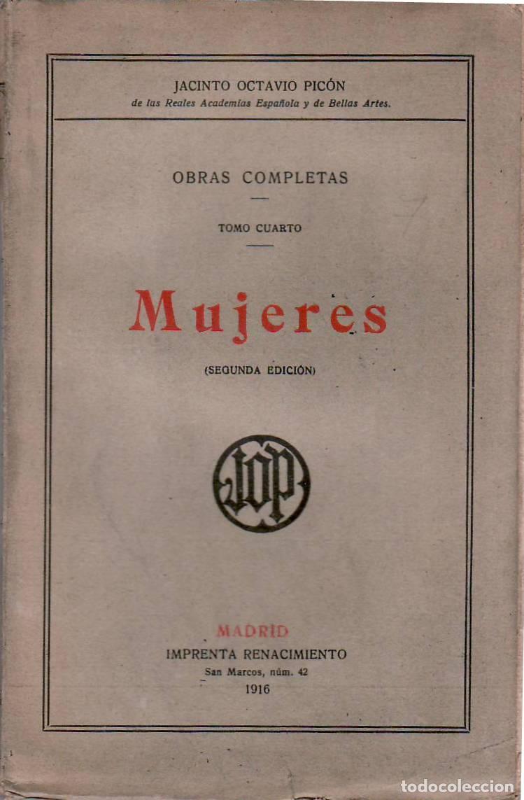 Libros: PICON, Jacinto O.- - Mujeres. Cuentos. - Foto 1