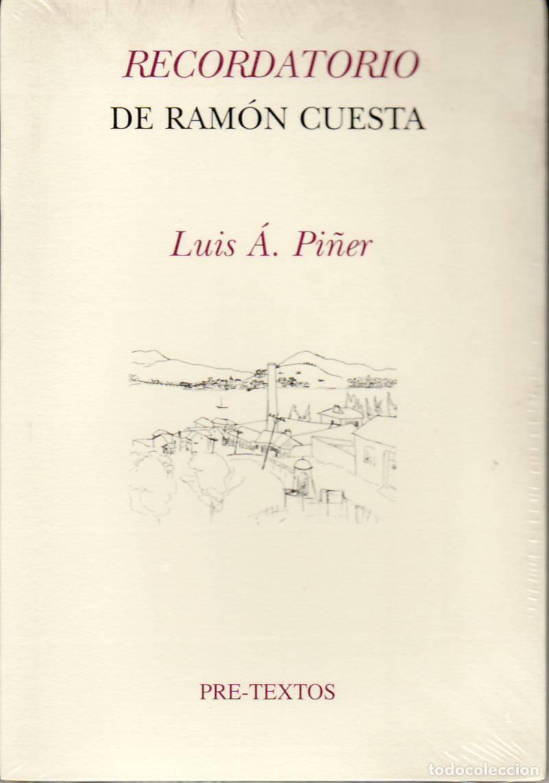 Libros: PI&Ntilde;ER, Luis A.- - Recordatorio de Ram&oacute;n Cuesta. - Foto 1