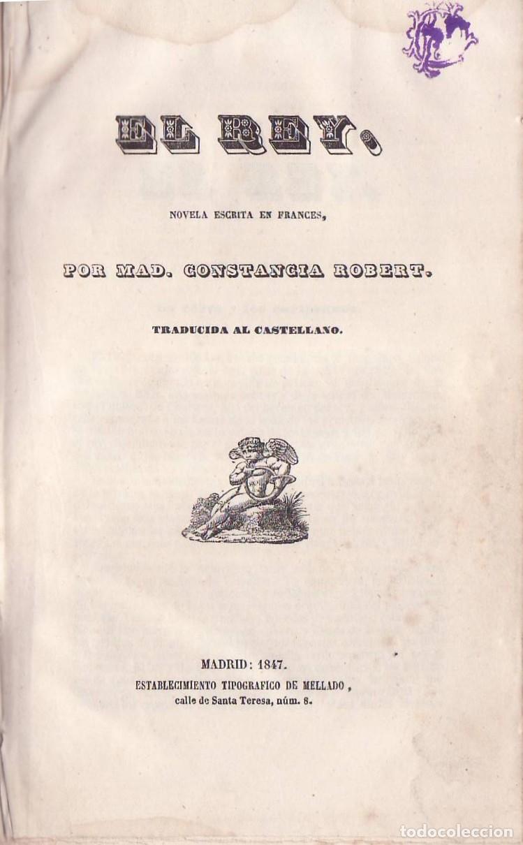 Libros: ROBERT, Constancia.- - El rey. Novela. - Foto 1