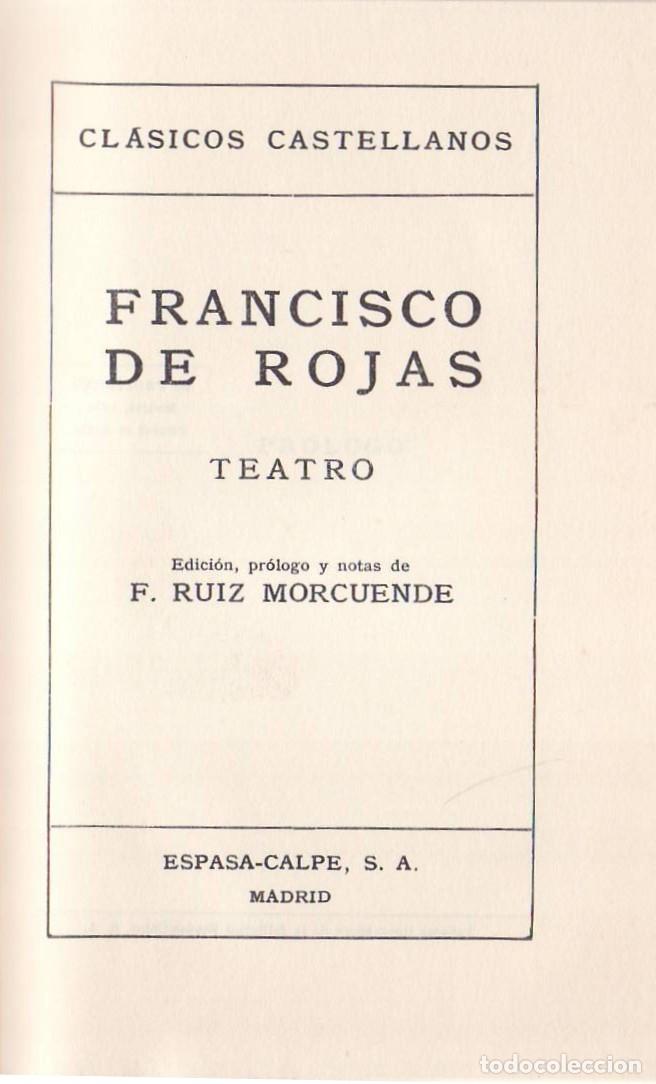 Libri di seconda mano: ROJAS ZORRILLA, Francisco de.- - Del rey abajo ninguno y Entre bobos anda el juego. Edici&oacute;n, pr&oacute;logo