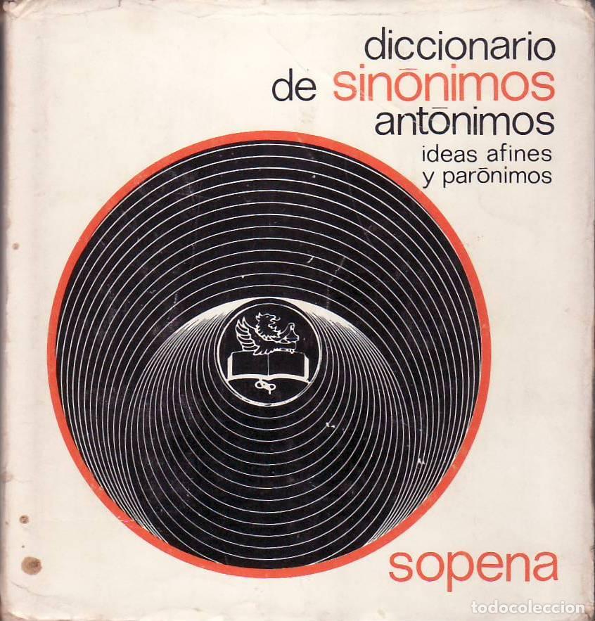 Libri di seconda mano: SANTAMARIA, Andr&eacute;s.- - Diccionario de sin&oacute;nimos, ant&oacute;nimos e ideas afines.