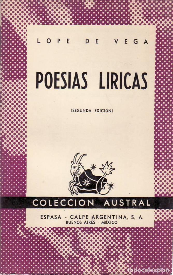 Libri di seconda mano: VEGA, Lope de.- - Poes&iacute;as l&iacute;ricas.
