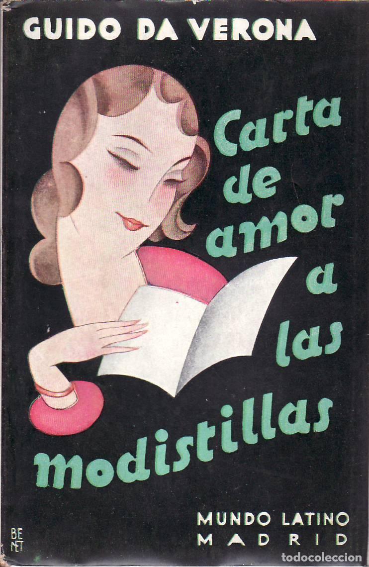 B&uuml;cher: VERONA, Guido da.- - Carta de amor a las modistillas. Traducci&oacute;n de J. S&aacute;nchez Rojas. Cubierta de Be