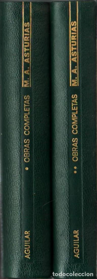 Libri di seconda mano: ASTURIAS, Miguel &Aacute;ngel.- - Obras completas. Pr&oacute;logo de Jos&eacute; Mar&iacute;a Souvir&oacute;n. 2 tomos.