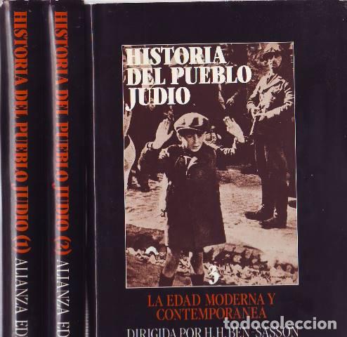 Libros: SASSON, H. H. Ben.- - Historia de pueblo jud&iacute;o. 3 tomos. T. I: Desde los or&iacute;genes hasta la Edad Medi