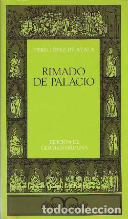 Libros: LOPEZ DE AYALA, Pero.- - Rimado de palacio. - Foto 1