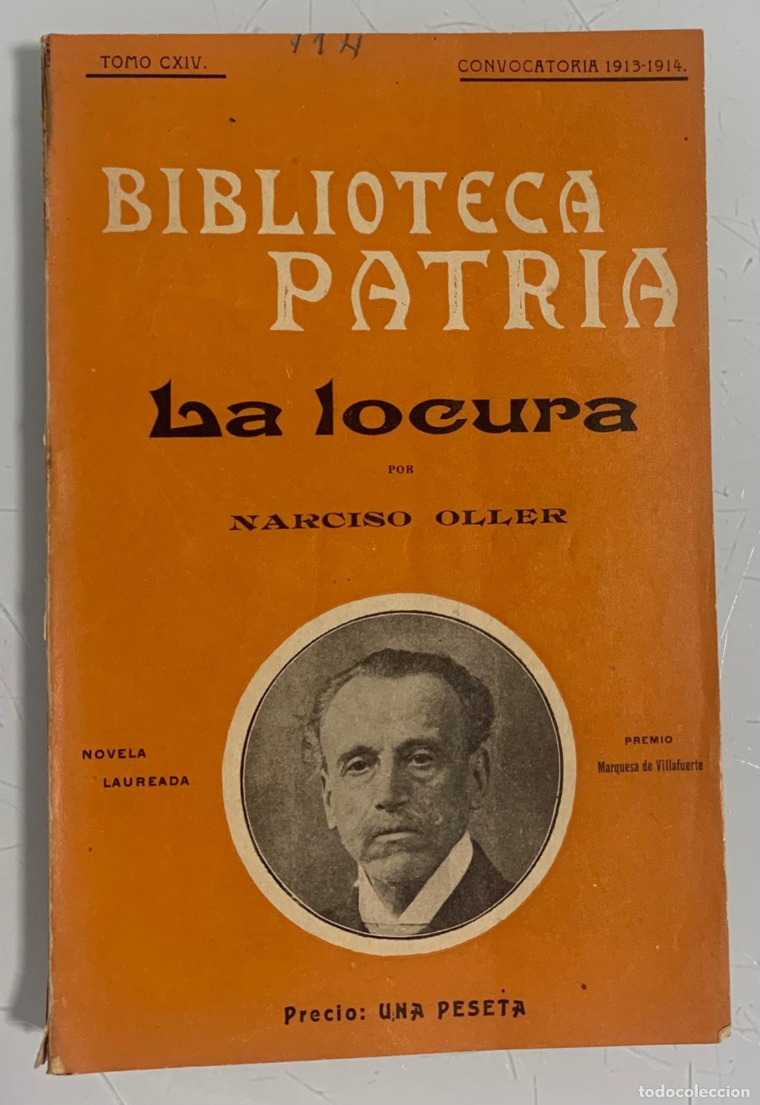 Libros: LA LOCURA - Narciso Oller - Foto 1