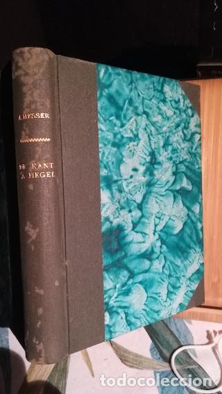 Libros: DE KANT A HEGEL. LA FILOSOF&Iacute;A MODERNA - AUGUSTO MESSER