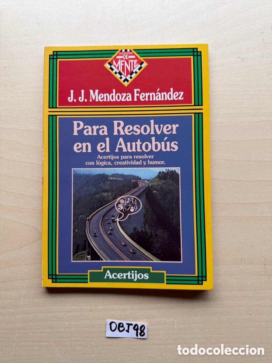 Libros: Libro para resolver en el autob&uacute;s - Foto 1