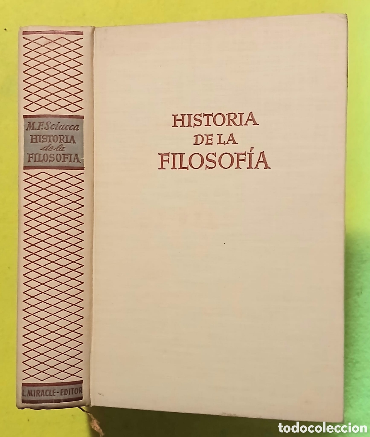 Libros: Historia de la filosofia M.F.Sciacca - Foto 1