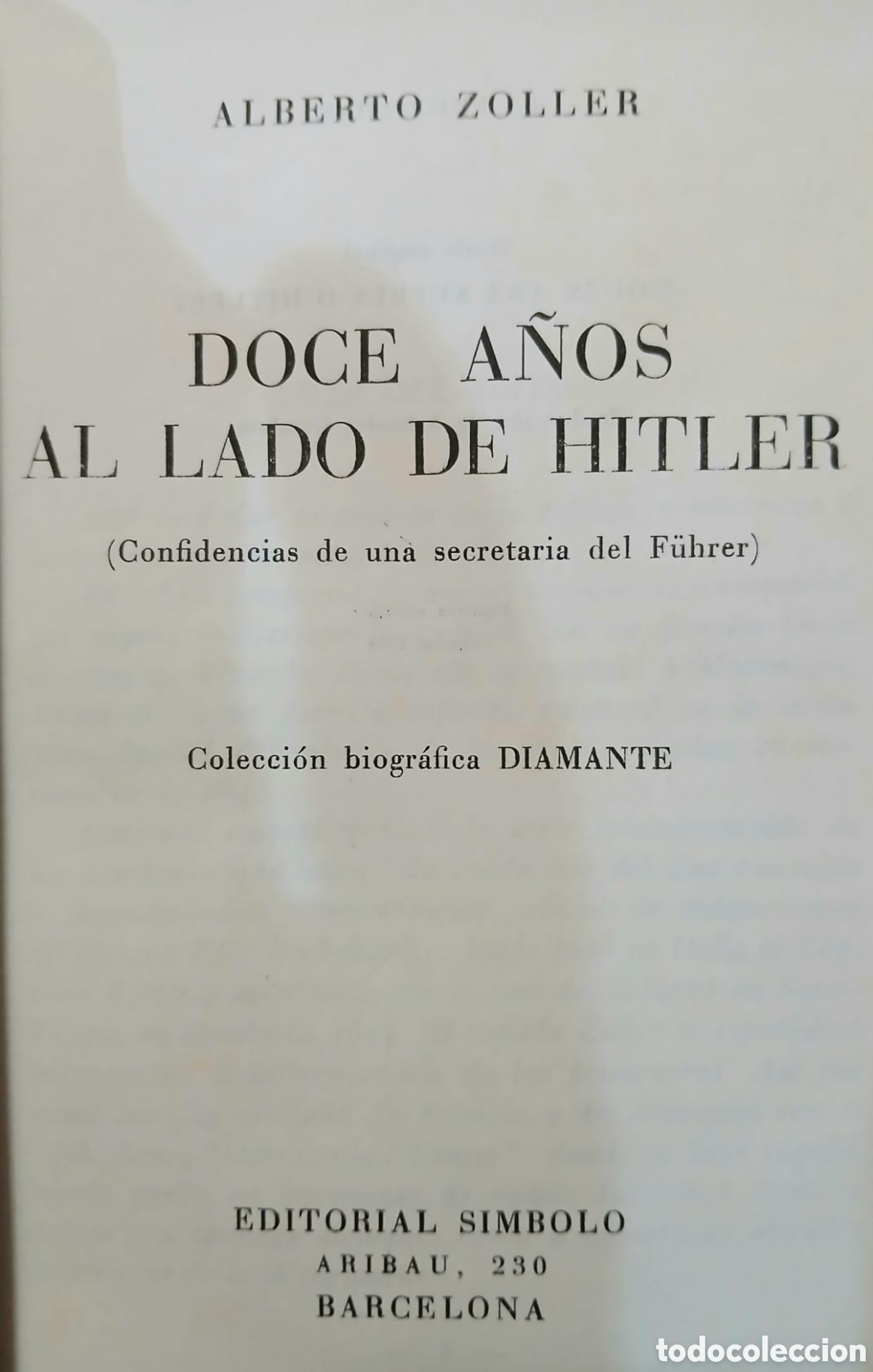 Libros: Doce a&ntilde;os al lado de Hitler - Foto 2