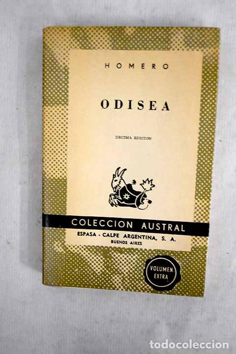 Libros: Odisea: Homero: Espasa Calpe..- Homero