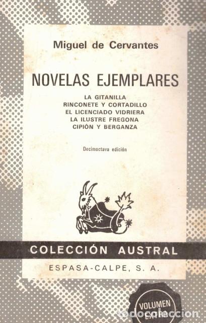 Libros: NOVELAS EJEMPLARES - DE CERVANTES, MIGUEL - Foto 1