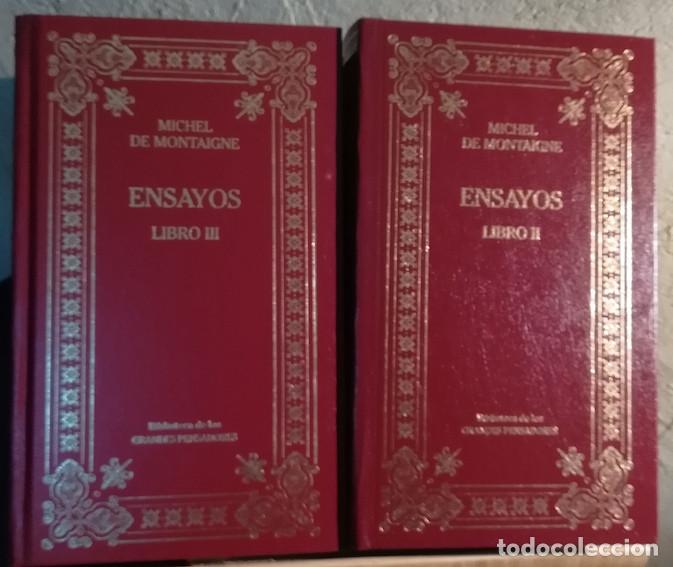 Libros: ENSAYOS. LIBROS II Y III - MICHEL DE MONTAIGNE - Foto 1