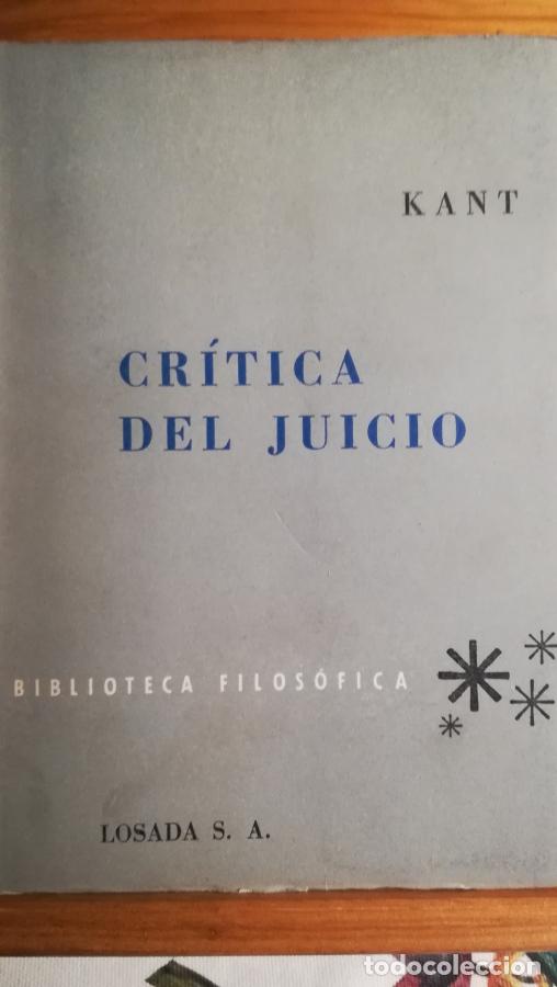 Libros: CR&Iacute;TICA DEL JUICIO - KANT - Foto 1