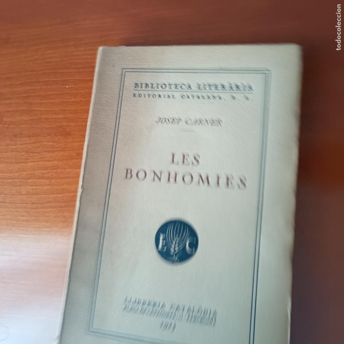 Libros: LES BONHOMIES. JOSEP CARNER - Foto 1