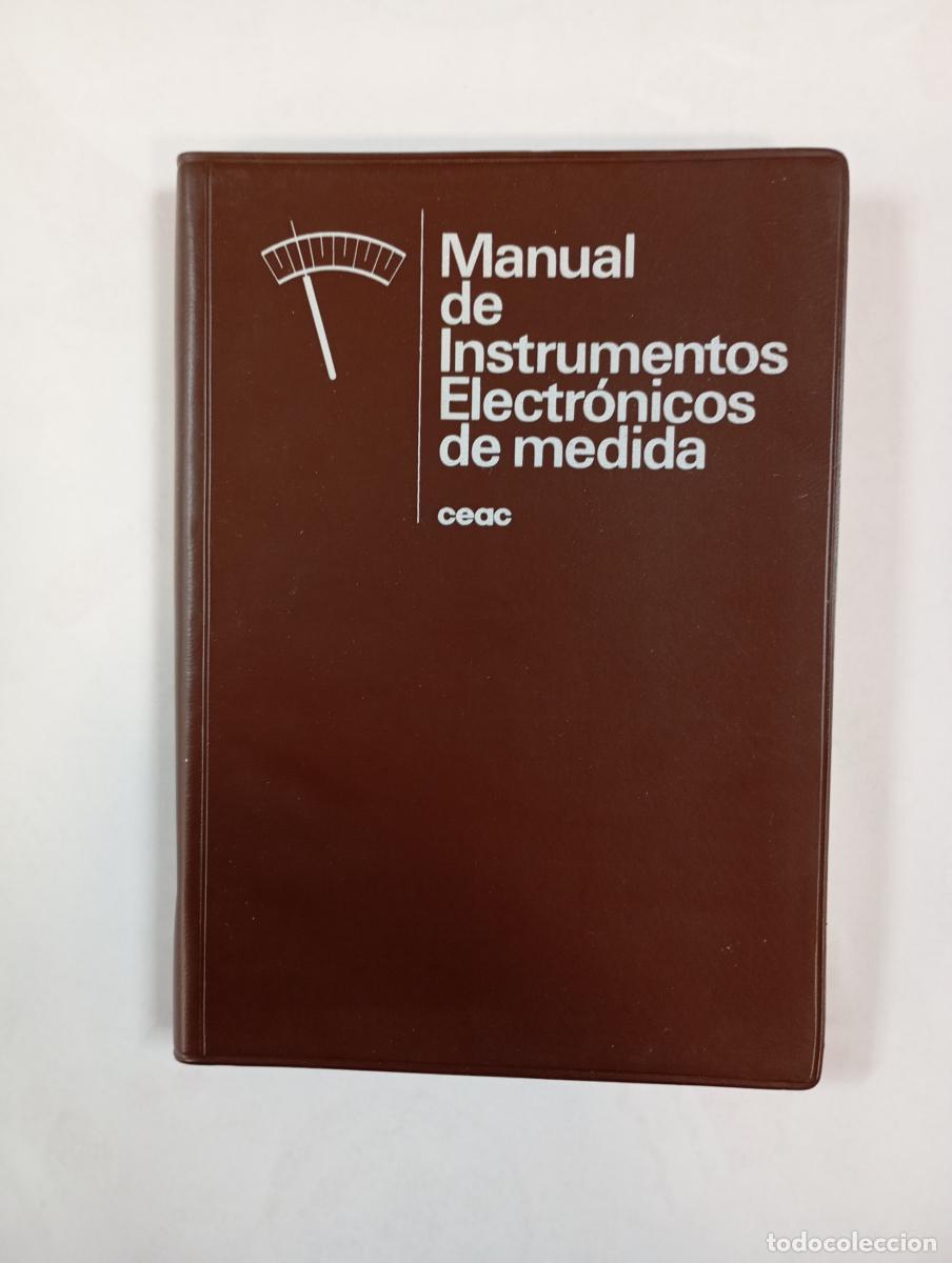 B&uuml;cher: Manual de instrumentos electr&oacute;nicos de medida. - Francisco Ruiz Vassallo. TDK609