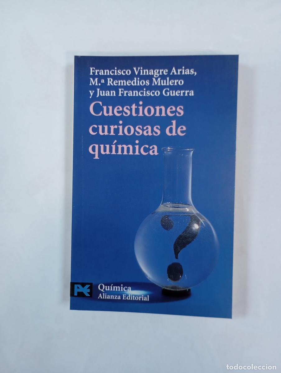 Livros em segunda m&atilde;o: Cuestiones curiosas de qu&iacute;mica. - Francisco Vinagre Arias. TDK609