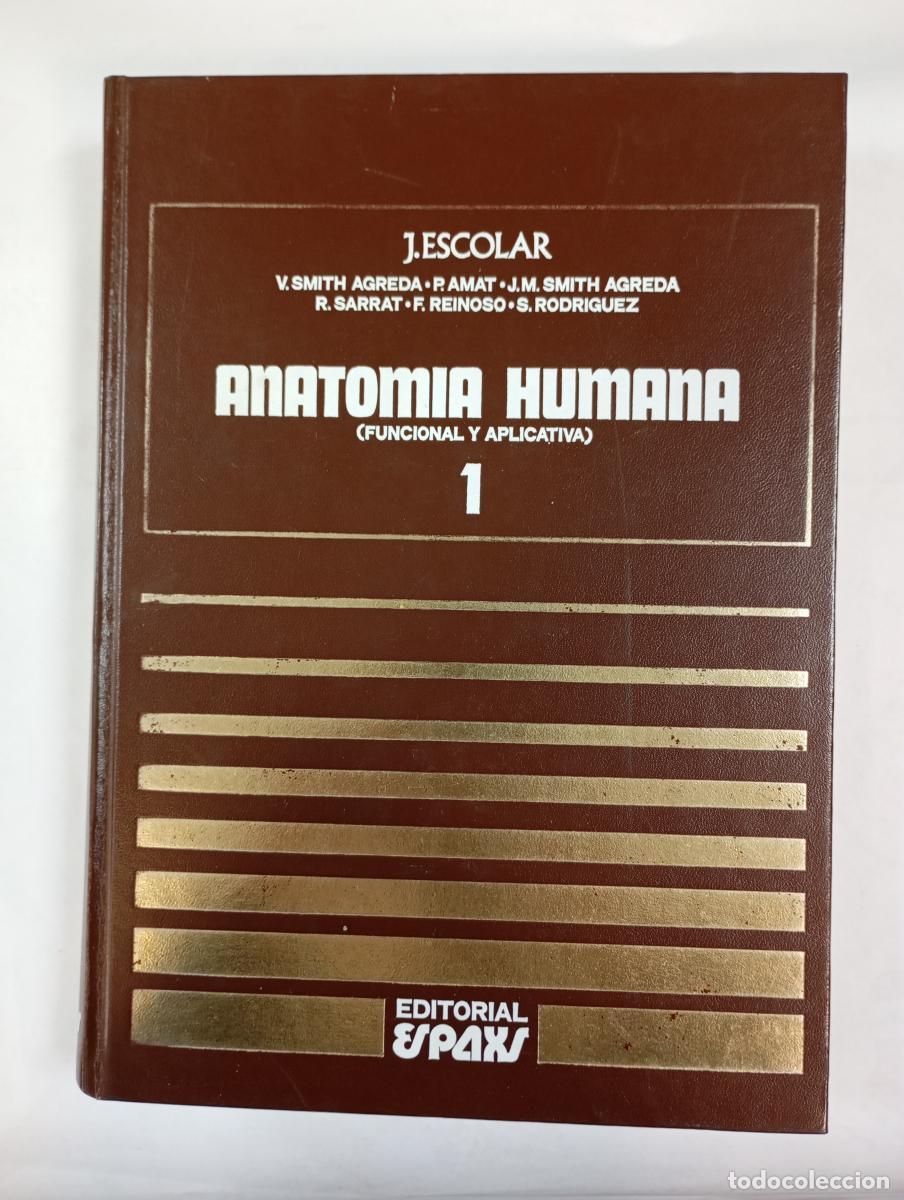 Livros em segunda m&atilde;o: Anatom&iacute;a Humana (Funcional y Aplicativa). Tomo 1. - Jos&eacute; Escolar Garc&iacute;a. TDK