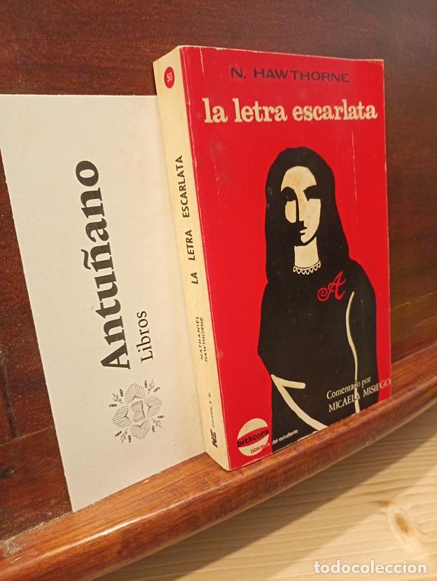 Libri di seconda mano: La letra escarlata