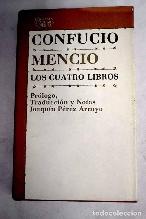 Libros: Los cuatro libros: : Alfaguara. - Foto 1