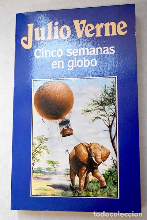 Libros: Cinco semanas en globo.- Verne, Julio - Foto 1