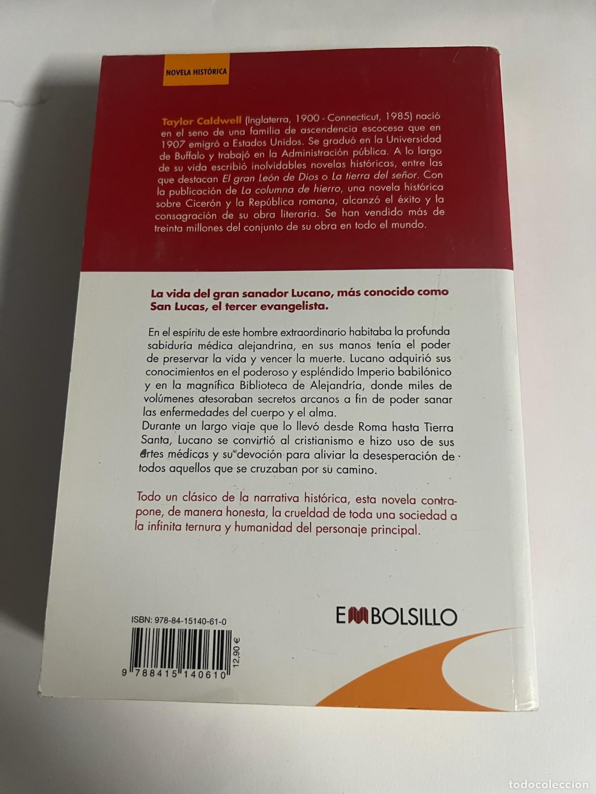 Libros: M&eacute;dico de cuerpos y almas - Taylor caldwell - Foto 3