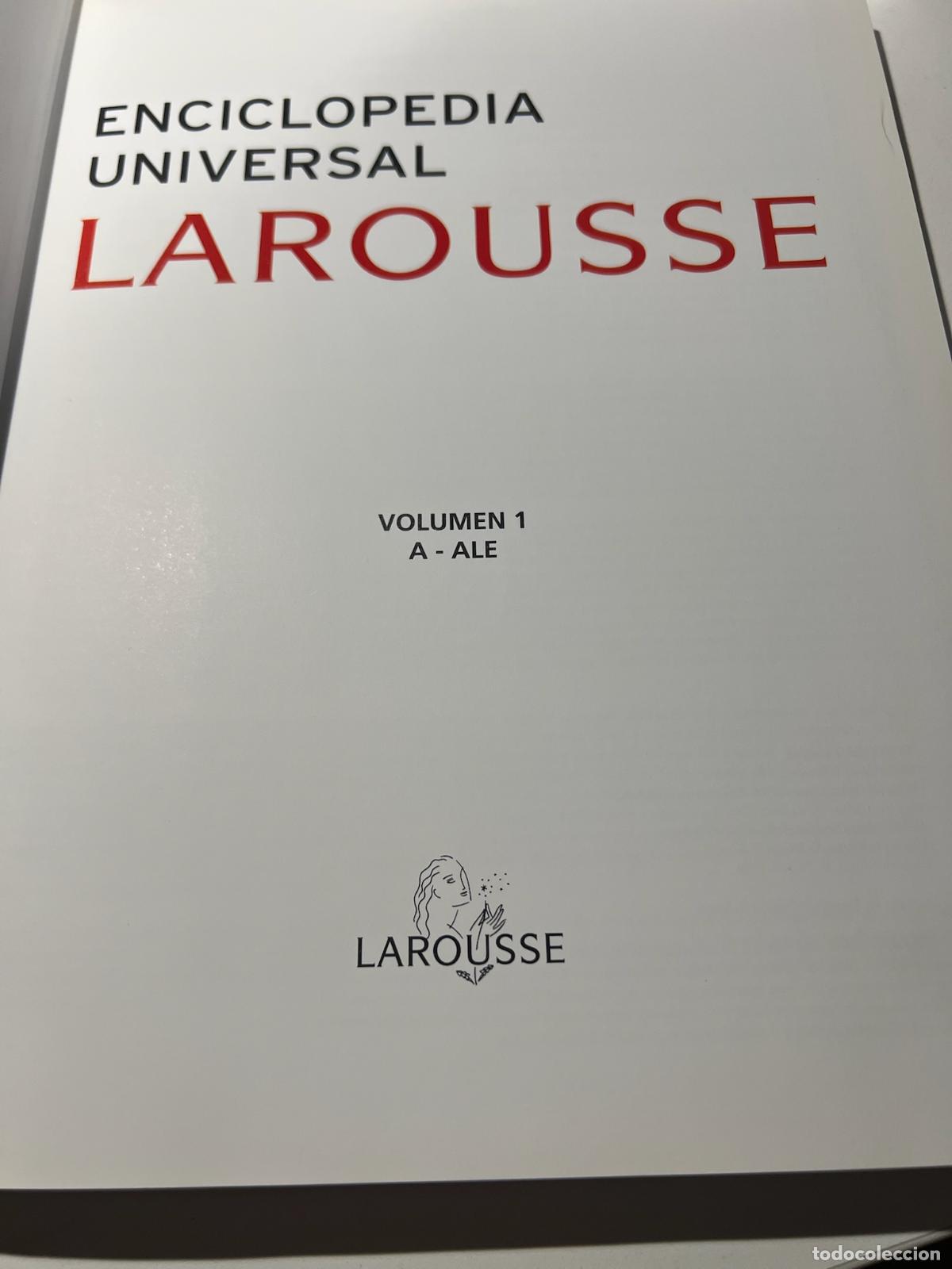 Libros: Enciclopedia universal Larousse: A-ale - Ediciones Larousse - Foto 6