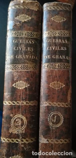Libros: GUERRAS CIVILES DE GRANADA. 2 tomos - G. P&Eacute;REZ DE HYTA - Foto 2