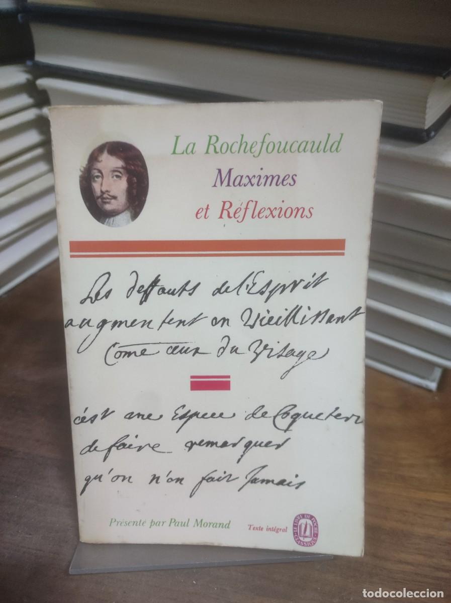 Libros: Maximes et R&eacute;flexions La Rochefoucauld - Foto 1