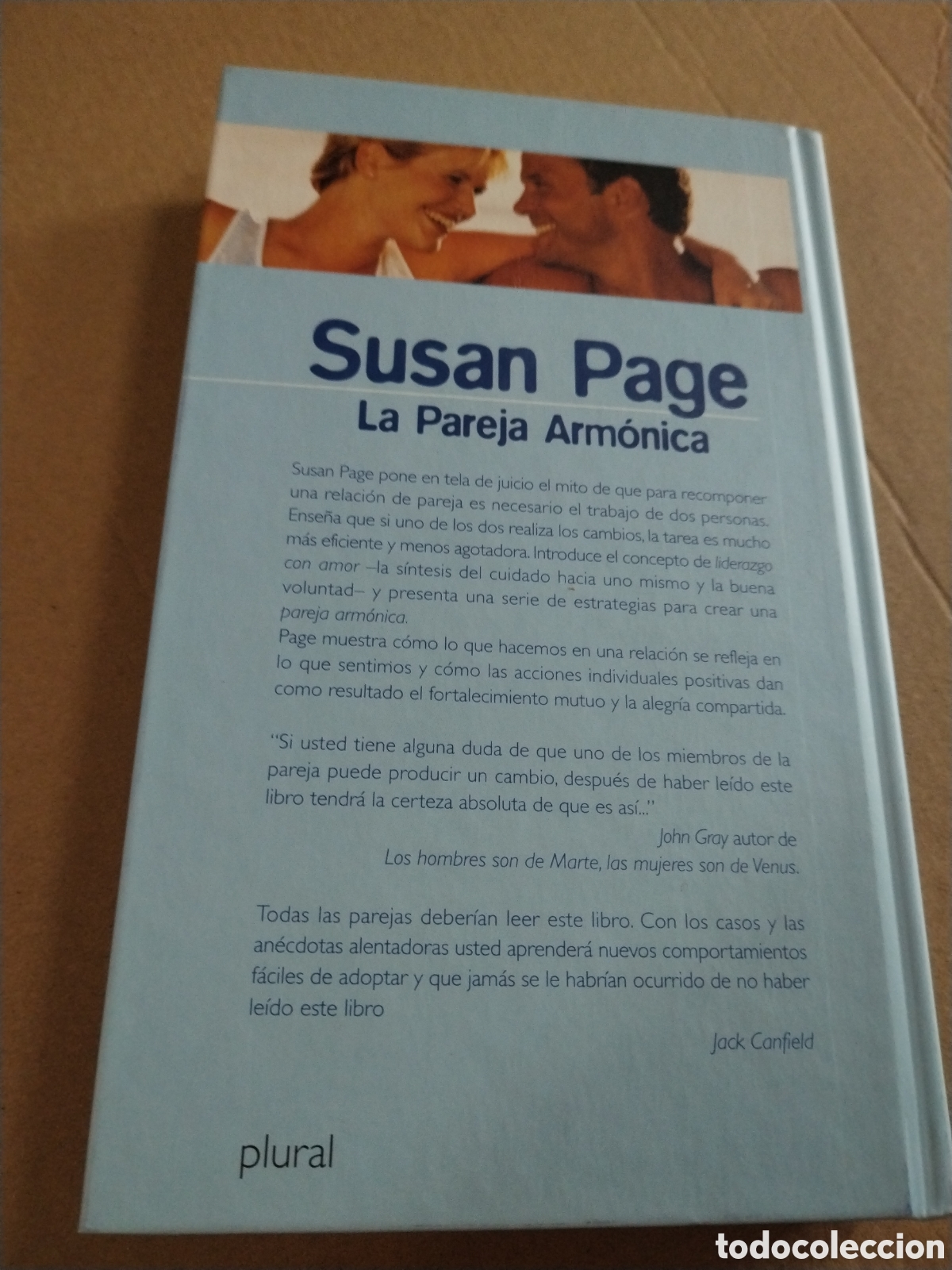 Libros: Susan Page. La pareja arm&oacute;nica. Biblioteca Millennium - Foto 2
