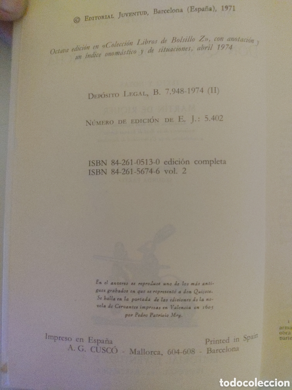Libros: Libro Don Quijote De La Mancha V2 - Foto 3