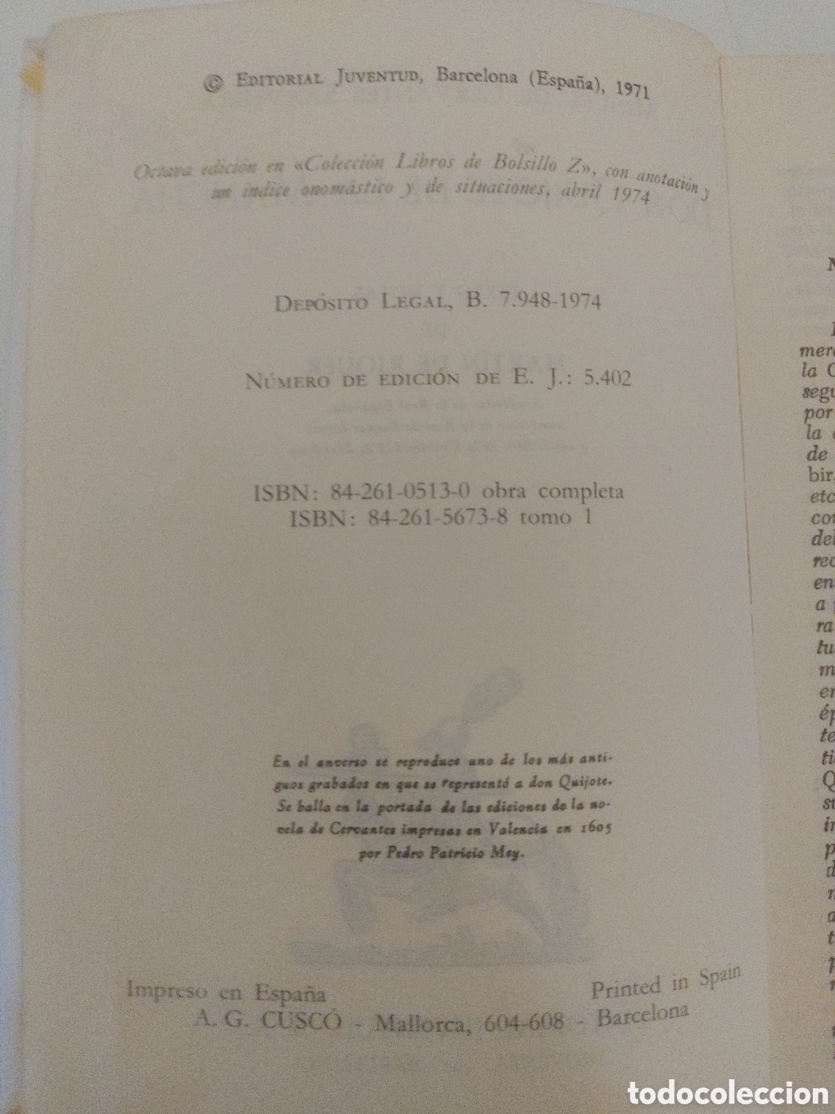 Libros: Libro Don Quijote De La Mancha V1 - Foto 3