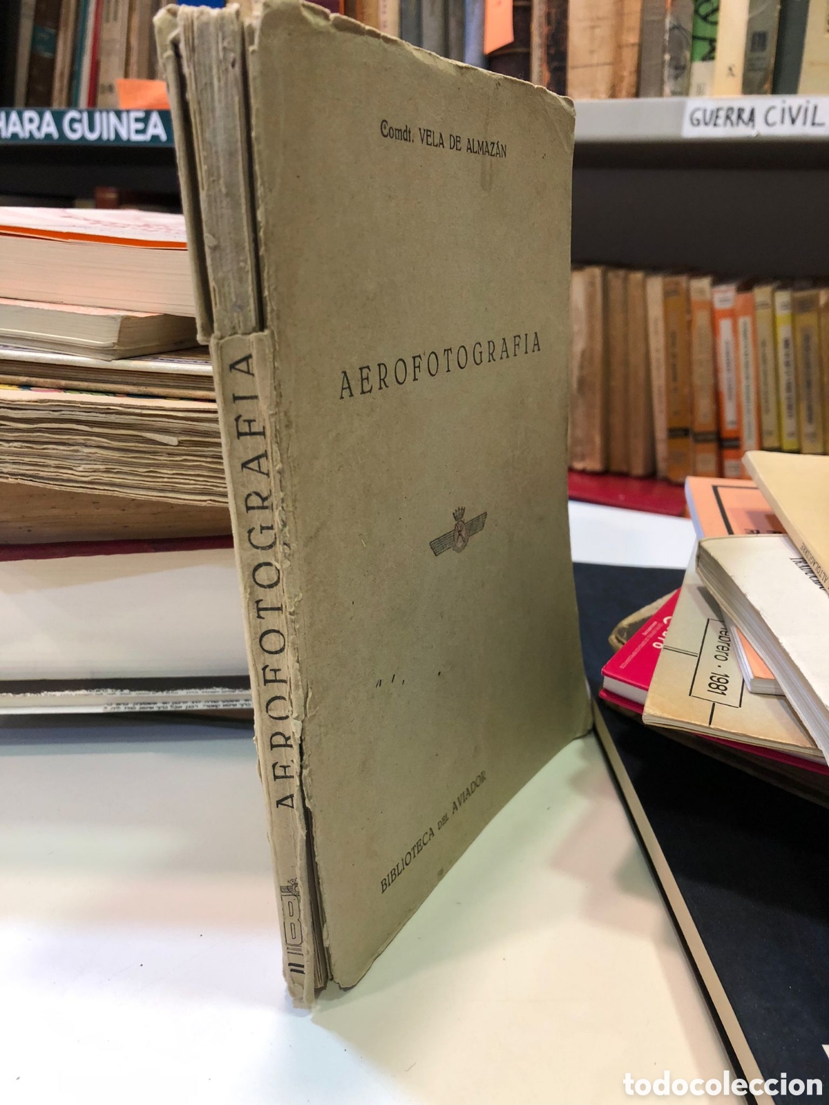 B&uuml;cher: Aerofotograf&iacute;a - Comandante Vela de Almaz&aacute;n
