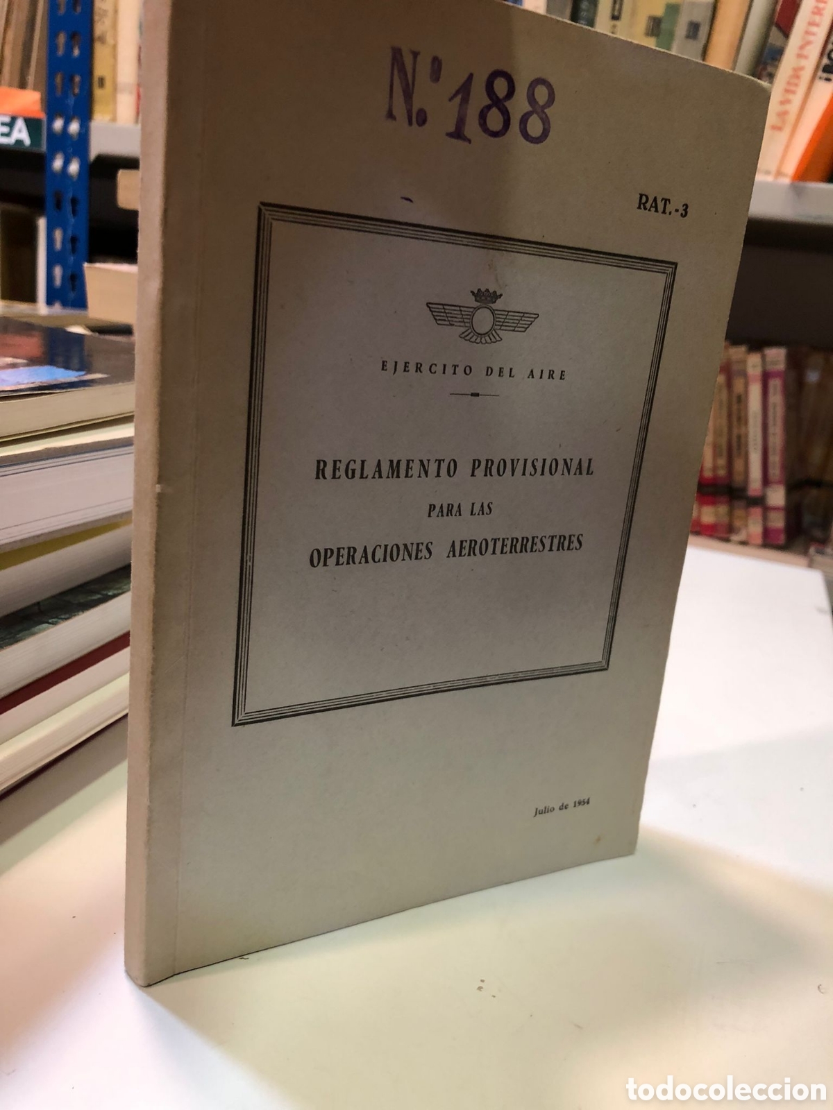 B&uuml;cher: Reglamento provisional para las operaciones aeroterrestres - Luis Carrero