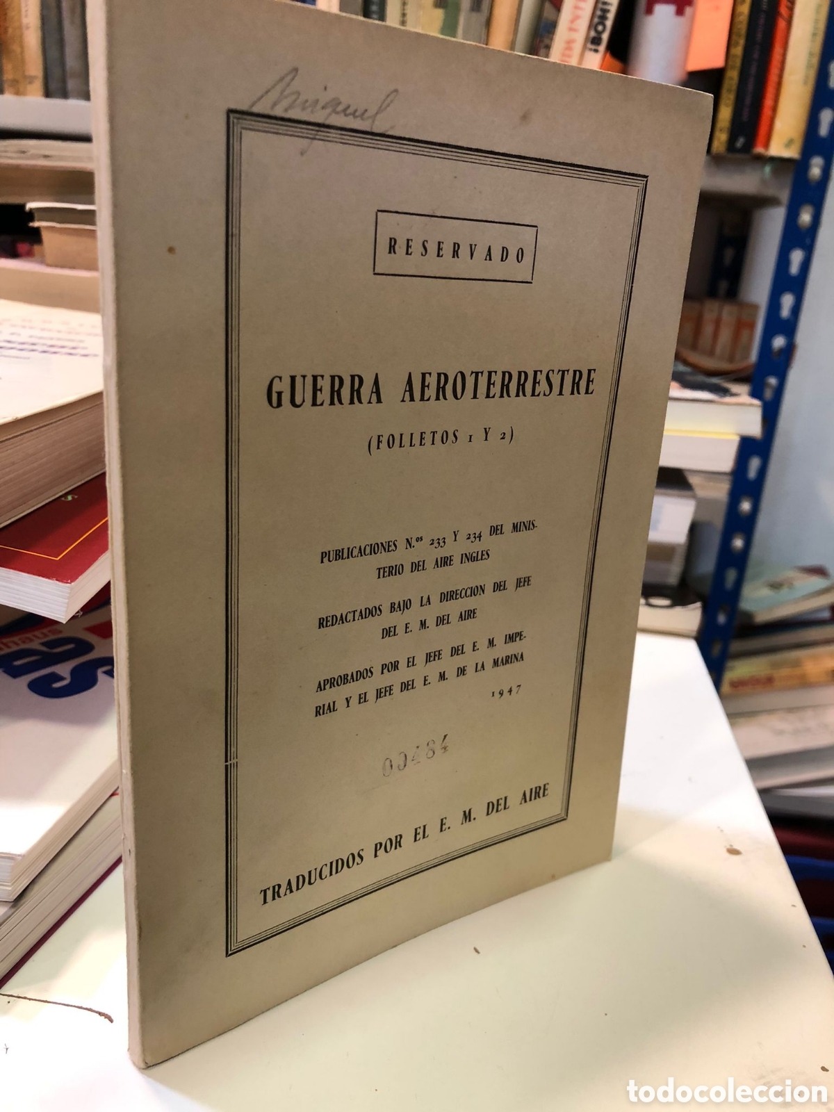 Libri di seconda mano: Guerra Aeroterrestre (Folletos 1 y 2) - varios autores