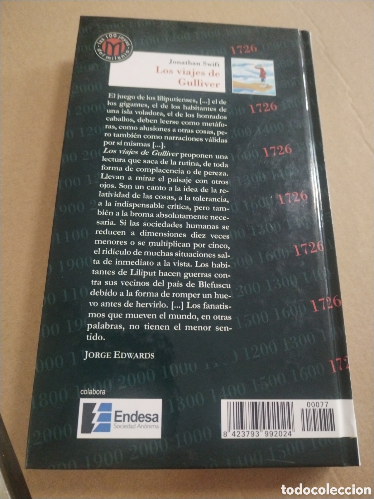 Libros: Los viajes de Gulliver. Jonathan Swift. - Foto 2