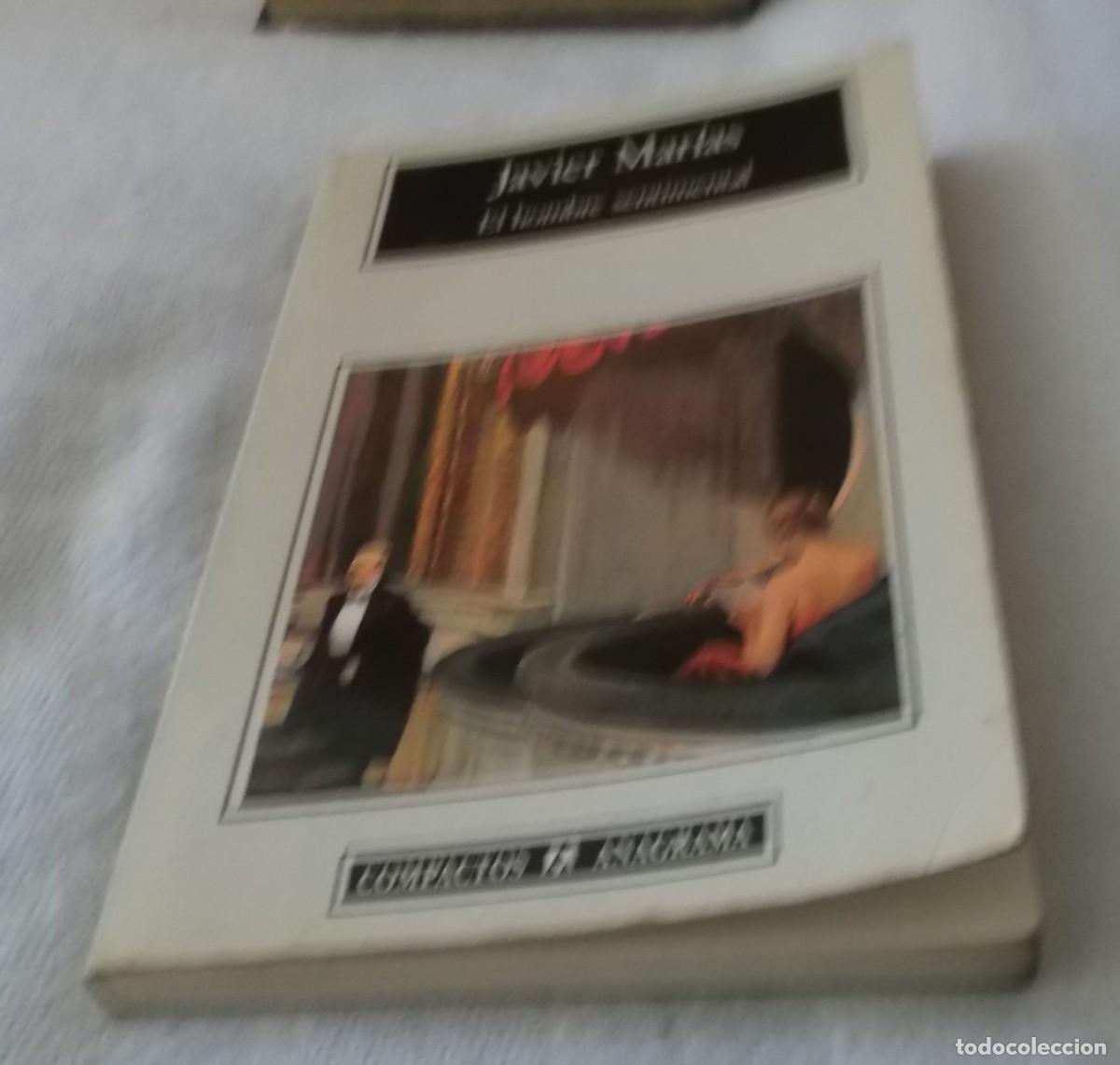 Libros: el hombre sentimental Javier Marias a&ntilde;o 1986 - Foto 2