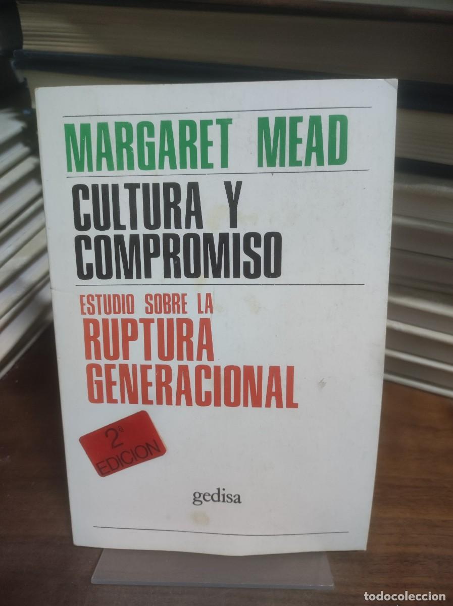 Libros: Cultura y compromiso Margaret Mead Gedisa - Foto 1