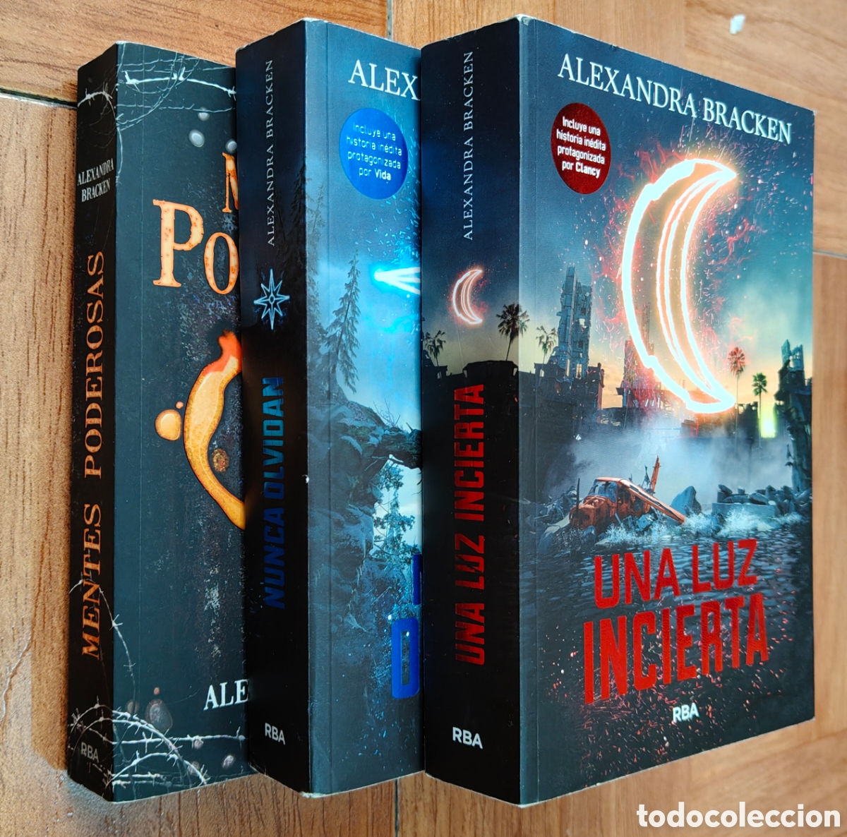 Libros: Mentes Poderosas 1, 2 y 3 � 3 Vol&uacute;menes � RBA - Alexandra Bracken - Foto 2