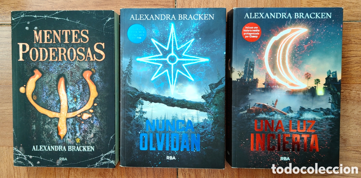 Libros: Mentes Poderosas 1, 2 y 3 � 3 Vol&uacute;menes � RBA - Alexandra Bracken - Foto 1