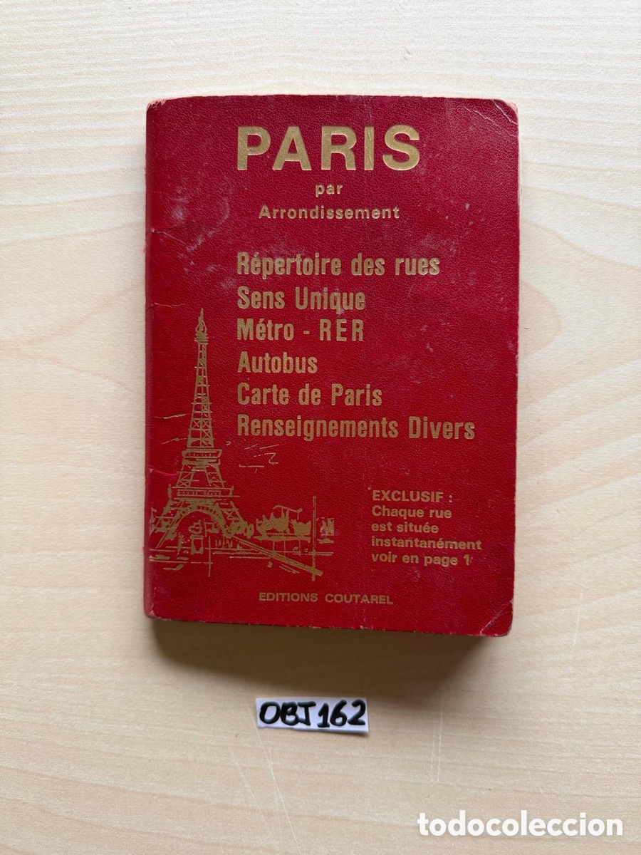 Libros: Libro antiguo de paris - Foto 1