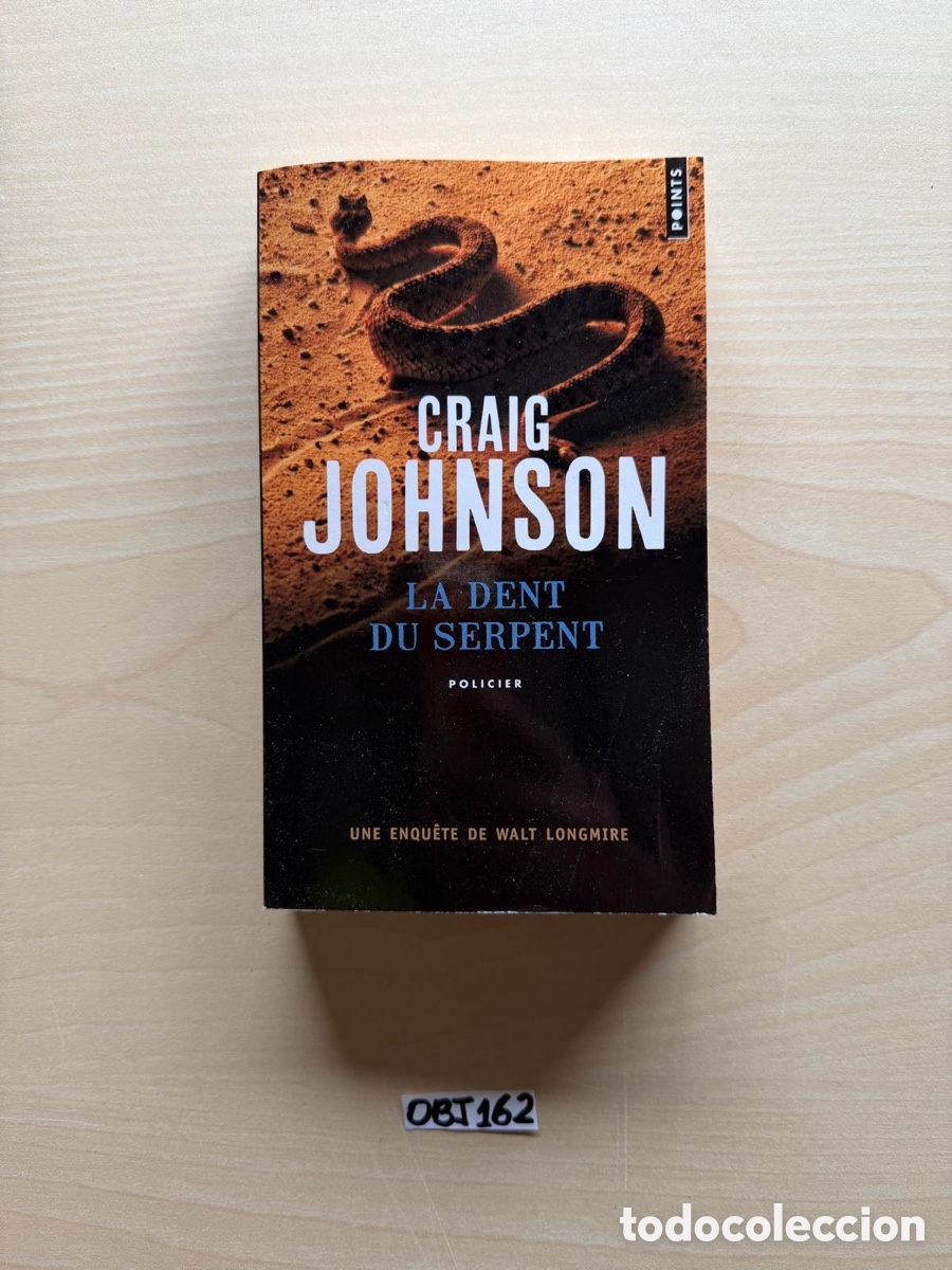 Libros: CRAIG JOHNSON LA DENT DU SERPENT - Foto 1