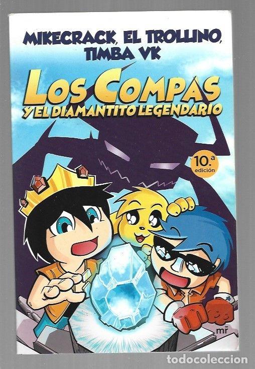 Libros: COMPAS Y EL DIAMANTITO LEGENDARIO - LOS - MIKECRACK, EL TROLLINO, TIMBA VK - Foto 1