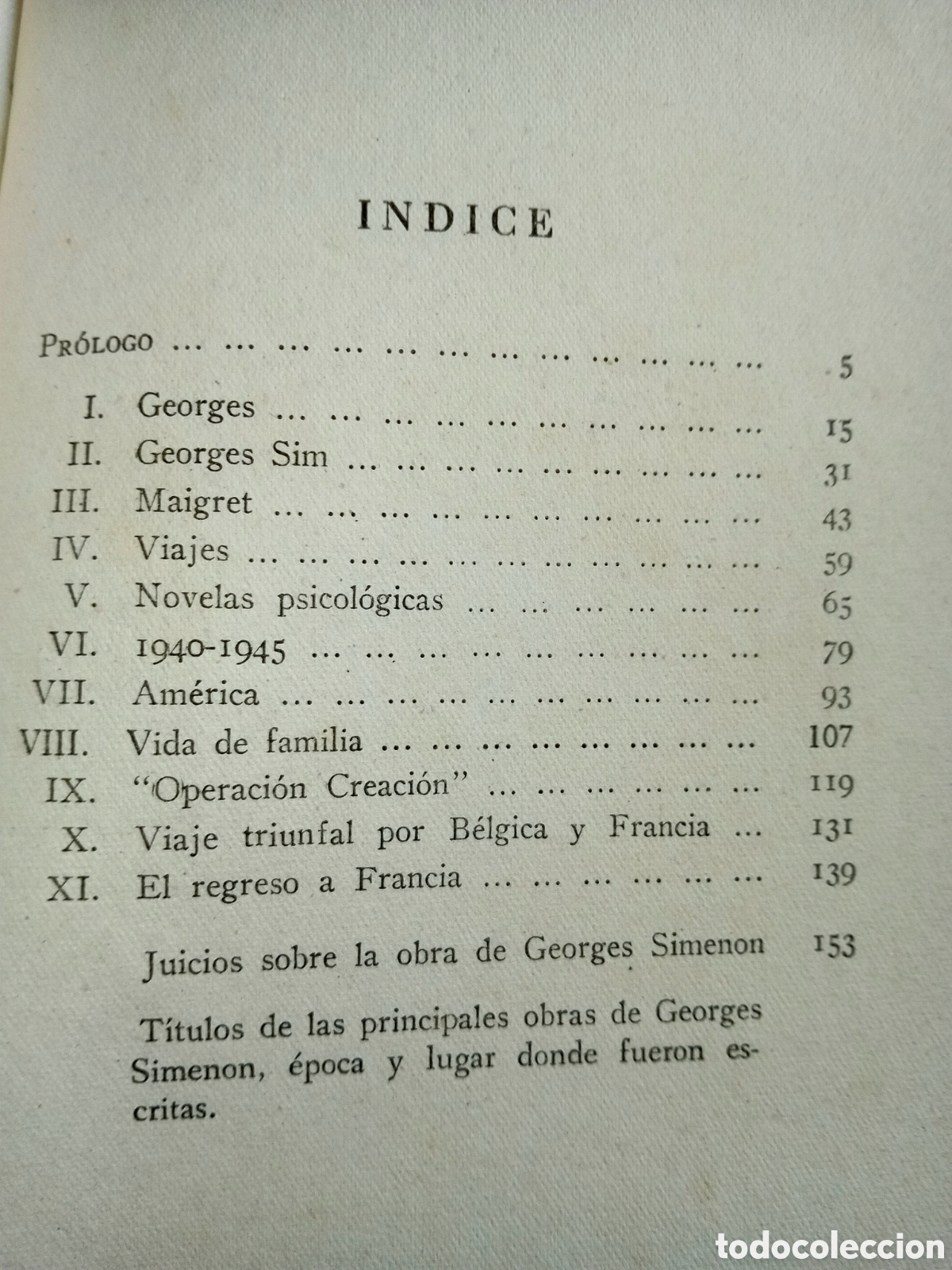Libros: SIMENON en su obra y en la vida. J. C. Casals. - Foto 2