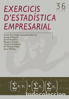 Libros: EXERCICIS DESTAD&Iacute;STICA EMPRESARIAL - ALLEP&Uacute;S, JOSEP, - Foto 1
