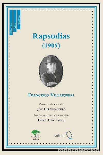 Libros: RAPSODIAS (1905) - VILLAESPESA, FRANCISCO - Foto 1