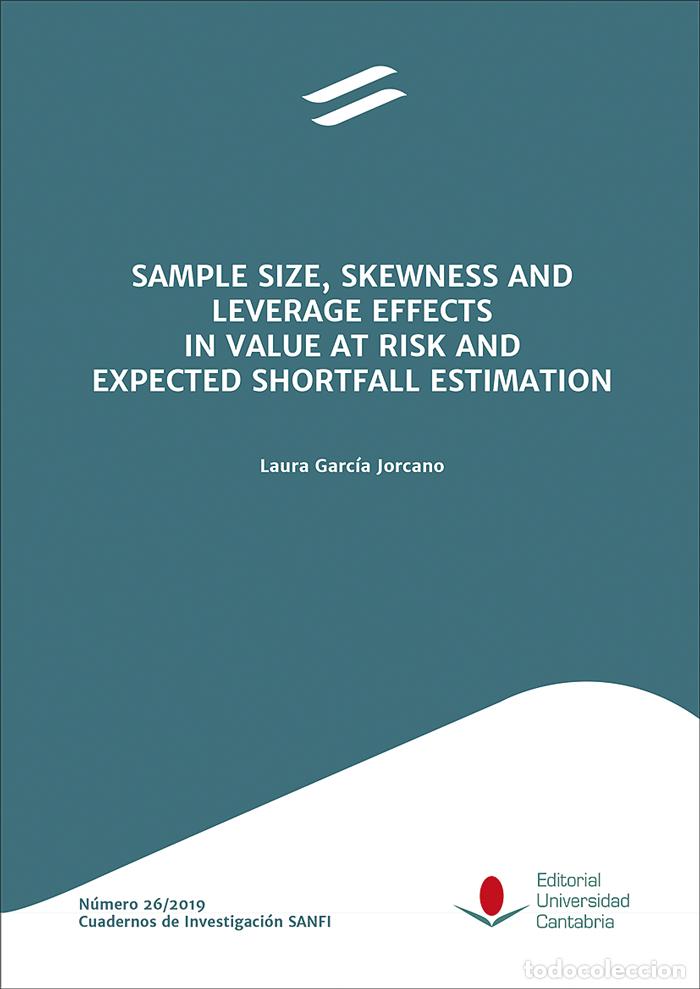 Libros: SAMPLE SIZE, SKEWNESS AND LEVERAGE EFFECTS IN VALUE AT RISK AND EXPECTED SHORTFALL ESTIMATION / EFEC - Foto 1