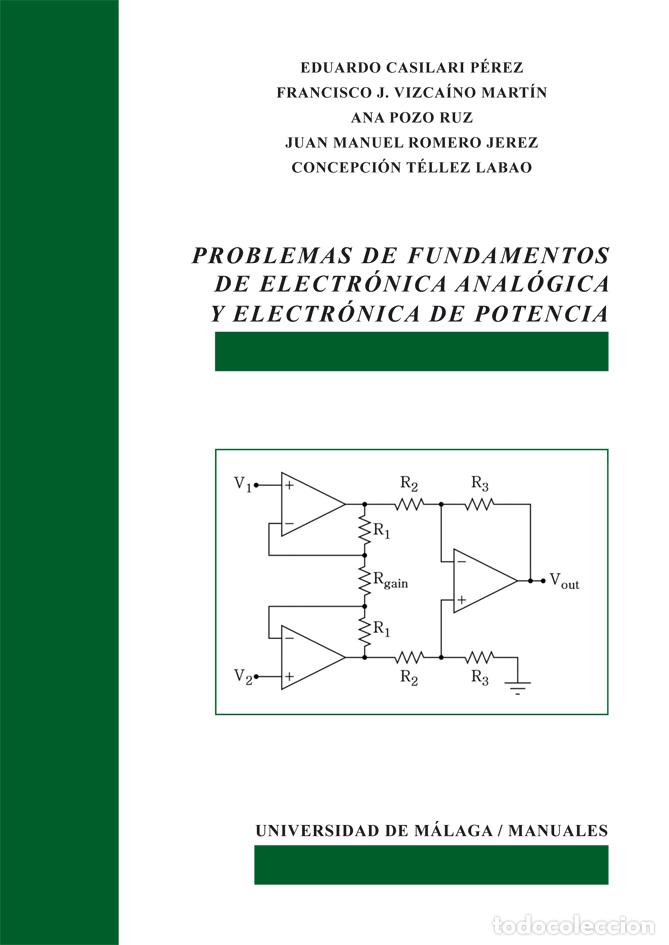 Livros em segunda m&atilde;o: PROBLEMAS DE FUNDAMENTOS DE ELECTR&Oacute;NICA ANAL&Oacute;GICA Y ELECTR&Oacute;NICA DE POTENCIA - CASILARI P&Eacute;REZ, EDUARD