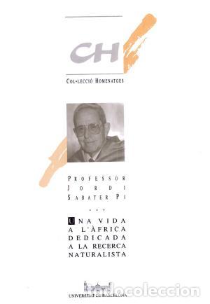 Libros: PROFESOR JORDI SABATER PI - VVAA - Foto 1
